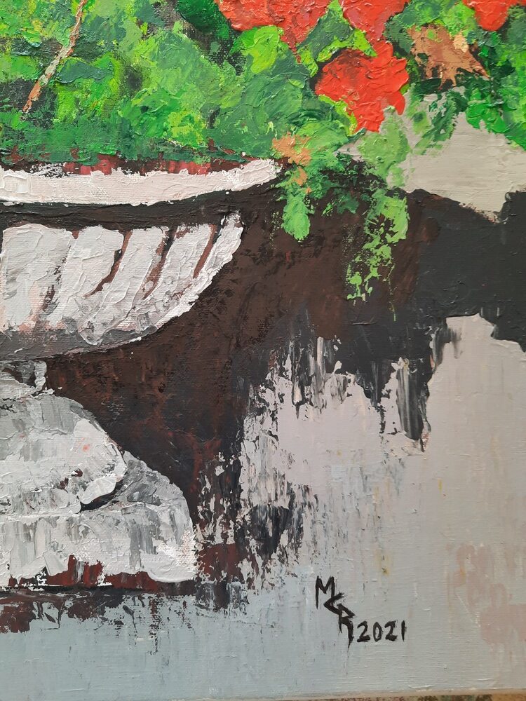 le géranium acrylique détail avec signature. site wp resized le géranium acrylique détail avec signature. site wp resized