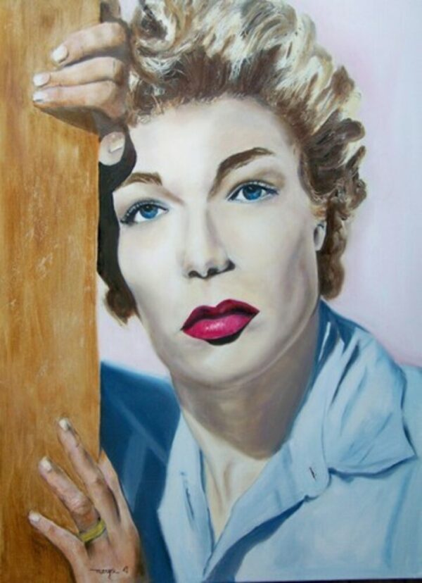 madame catherine allegret 112ko 2017 entier huile 70x50cm