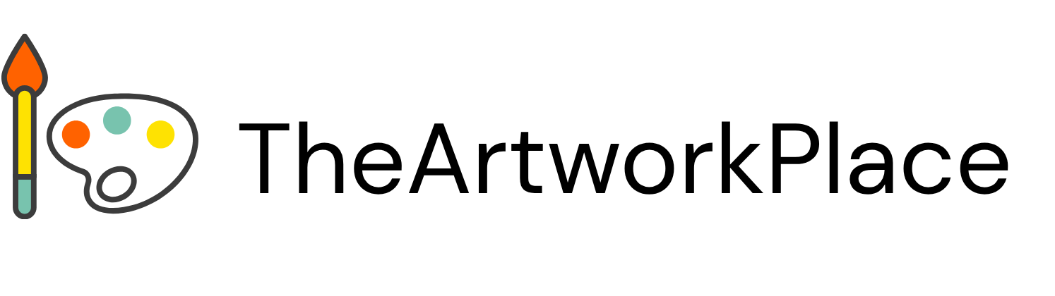 logo d’artiste peintrepp bas très gros petit dessin